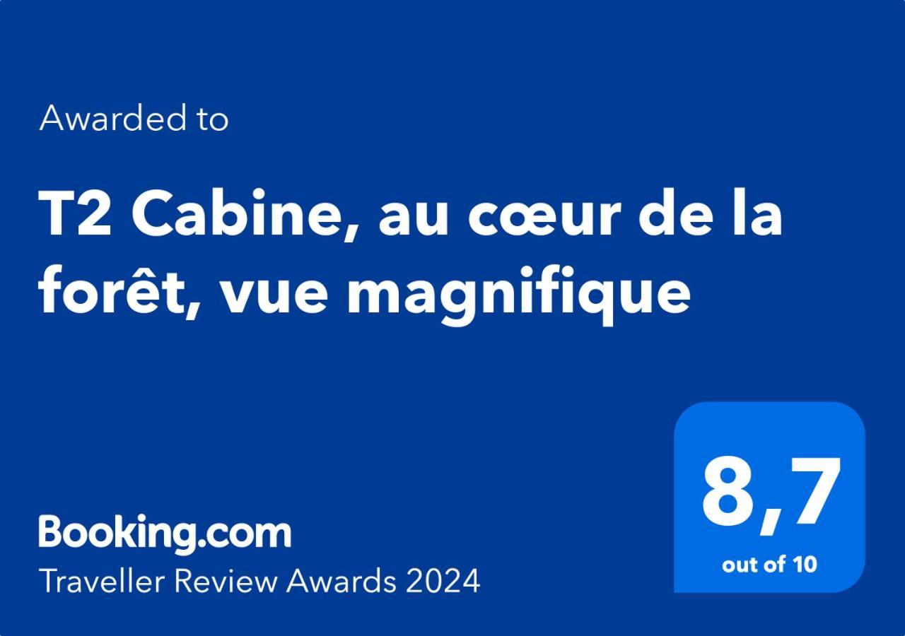 Апартаменты T2 Cabine, Au Coeur De La Foret, Vue Magnifique Egat Экстерьер фото